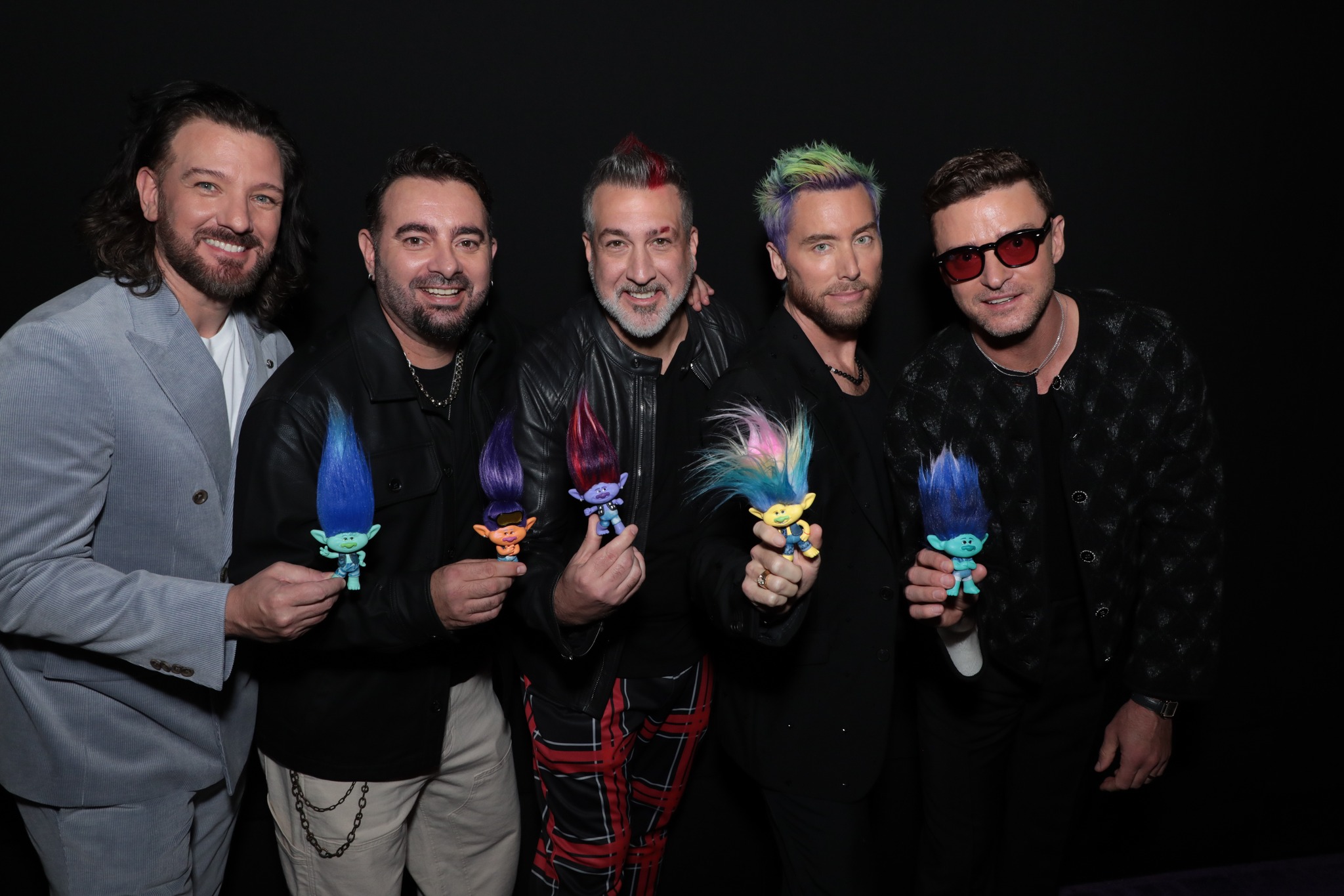 NSYNC at Trolls Band Together L.A. Special Screening at the TCL Chinese Theatre on November 15, 2023, in Los Angeles, CA