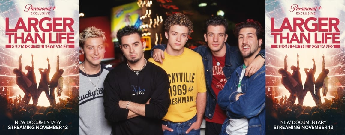 NSYNC in the Spotlight: Larger Than Life: Reign of the Boybands Premieres November 12