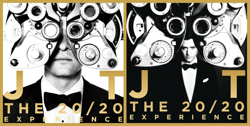 The 20/20 Experience Album Covers (Standard & Deluxe)
